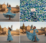 Digital Printed Premium Unstitched Fabric Material For All Designer OutFit-DC-033